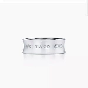 Tiffany & Co 1837 Ring in Silver, Medium size 6